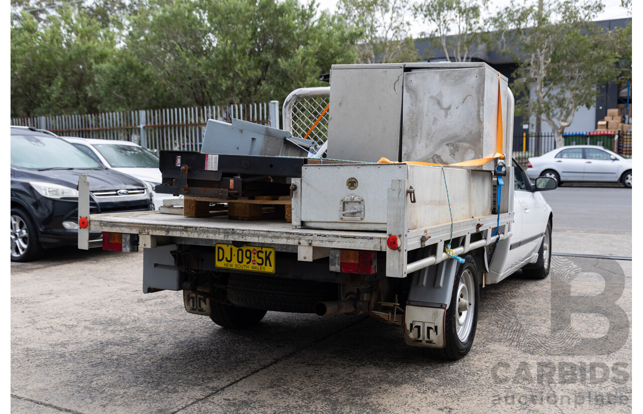 01/2007 Ford Falcon XL (LPG) RWD BF MKII C/Chas Winter White 4.0L