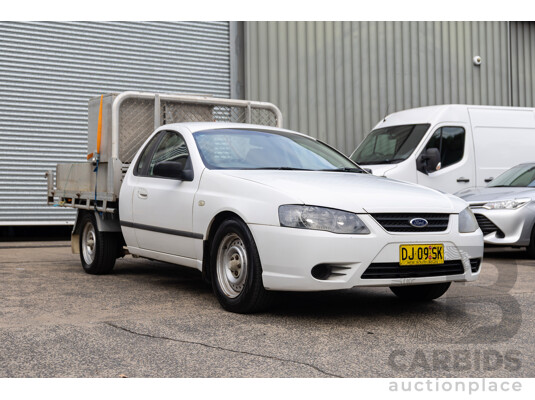 01/2007 Ford Falcon XL (LPG) RWD BF MKII C/Chas Winter White 4.0L