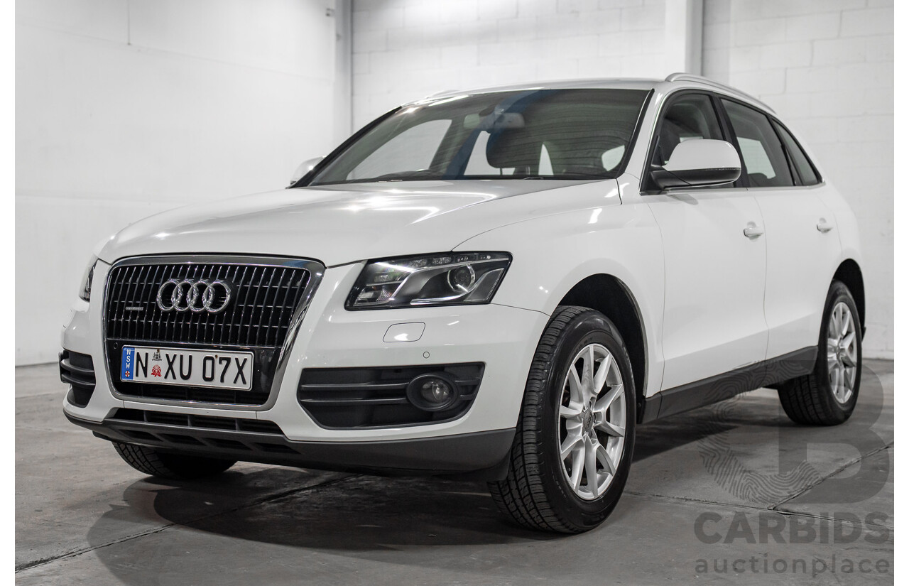 12/2011 Audi Q5 3.0 TDI Quattro 8R MY12 4d Wagon Ibis White  Diesel Turbo 3.0L