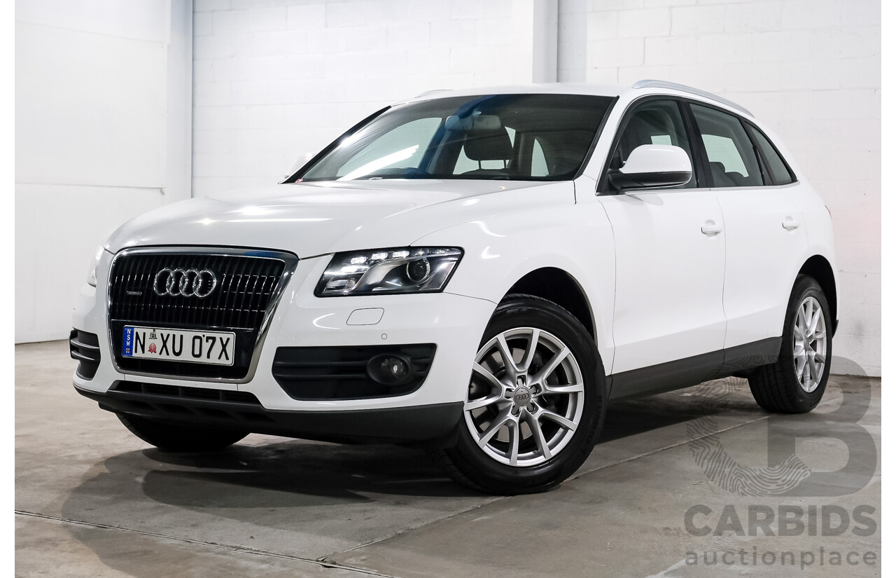 12/2011 Audi Q5 3.0 TDI Quattro 8R MY12 4d Wagon Ibis White  Diesel Turbo 3.0L