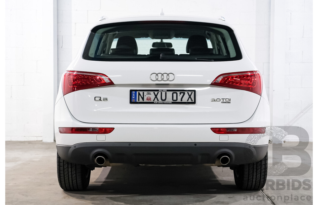 12/2011 Audi Q5 3.0 TDI Quattro 8R MY12 4d Wagon Ibis White  Diesel Turbo 3.0L