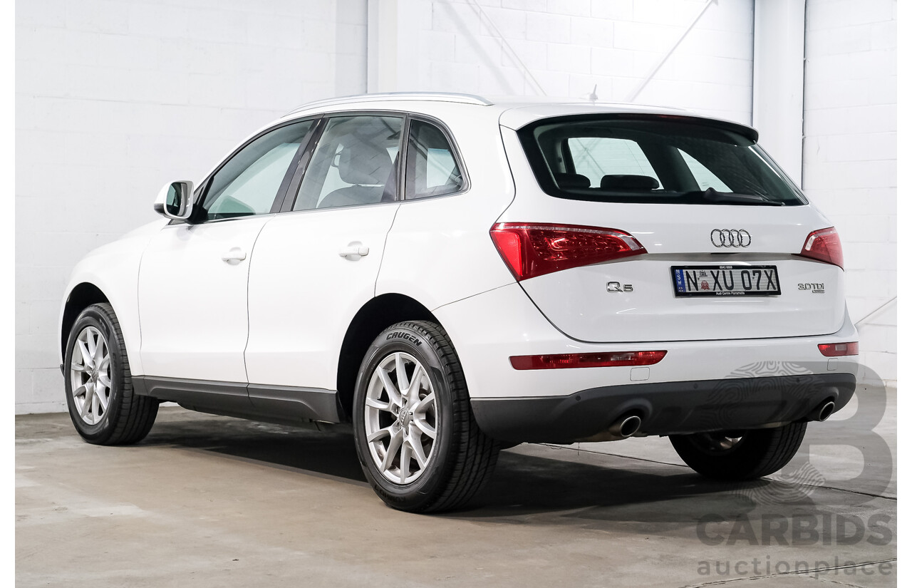 12/2011 Audi Q5 3.0 TDI Quattro 8R MY12 4d Wagon Ibis White  Diesel Turbo 3.0L