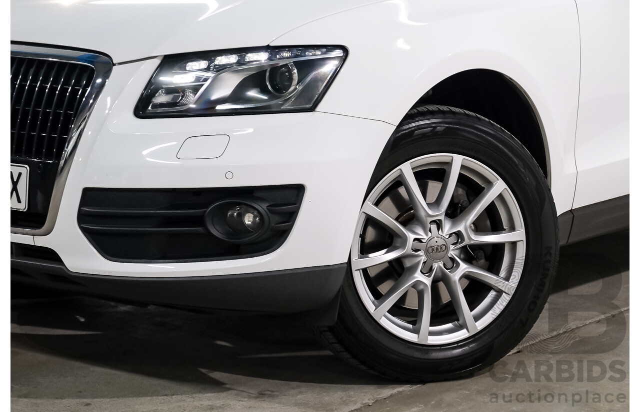 12/2011 Audi Q5 3.0 TDI Quattro 8R MY12 4d Wagon Ibis White  Diesel Turbo 3.0L