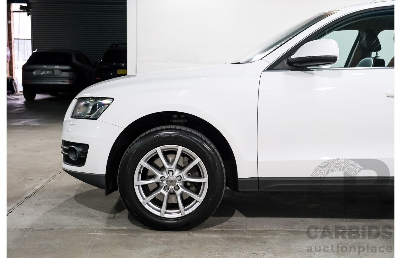 12/2011 Audi Q5 3.0 TDI Quattro 8R MY12 4d Wagon Ibis White  Diesel Turbo 3.0L