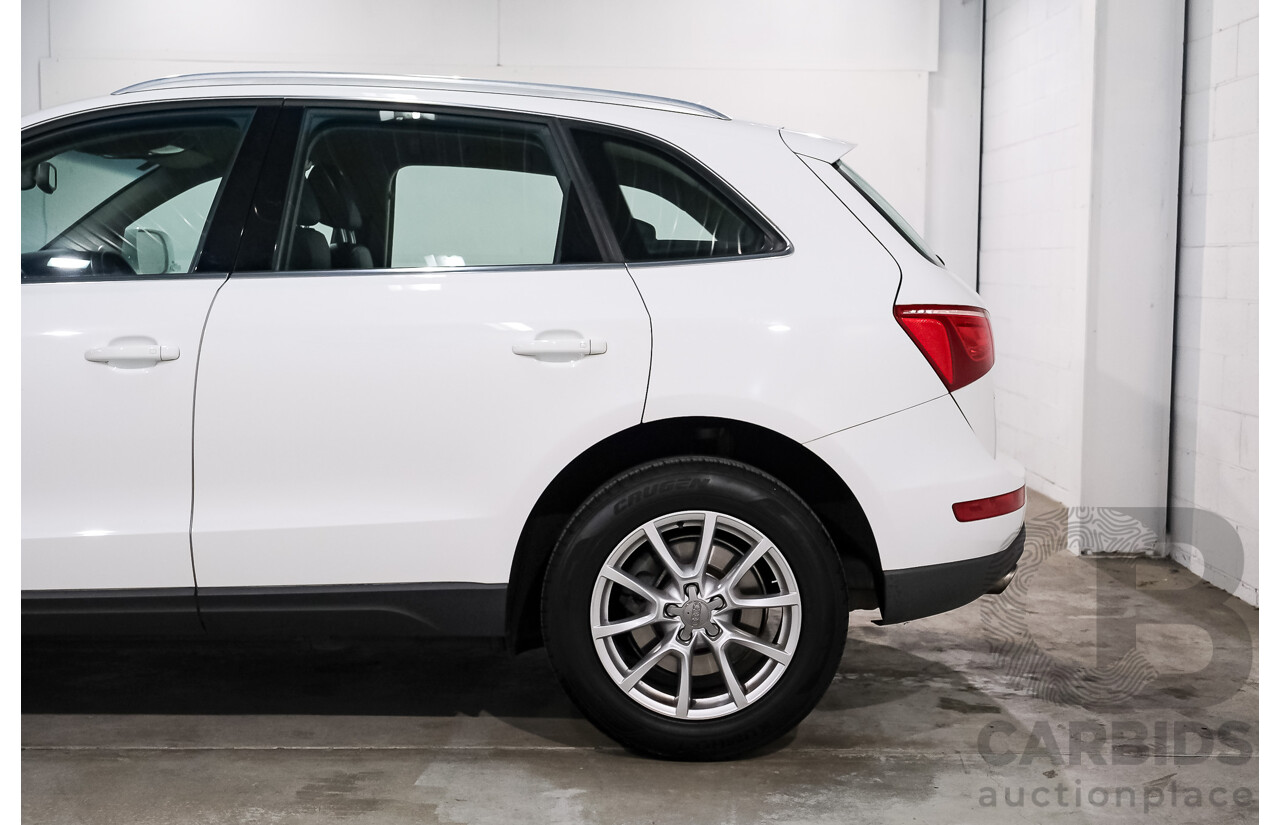 12/2011 Audi Q5 3.0 TDI Quattro 8R MY12 4d Wagon Ibis White  Diesel Turbo 3.0L
