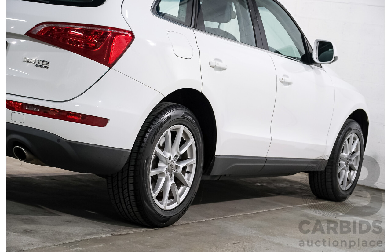 12/2011 Audi Q5 3.0 TDI Quattro 8R MY12 4d Wagon Ibis White  Diesel Turbo 3.0L