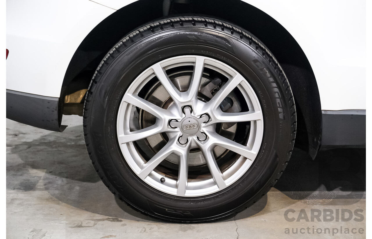 12/2011 Audi Q5 3.0 TDI Quattro 8R MY12 4d Wagon Ibis White  Diesel Turbo 3.0L