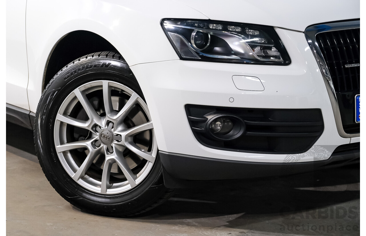12/2011 Audi Q5 3.0 TDI Quattro 8R MY12 4d Wagon Ibis White  Diesel Turbo 3.0L
