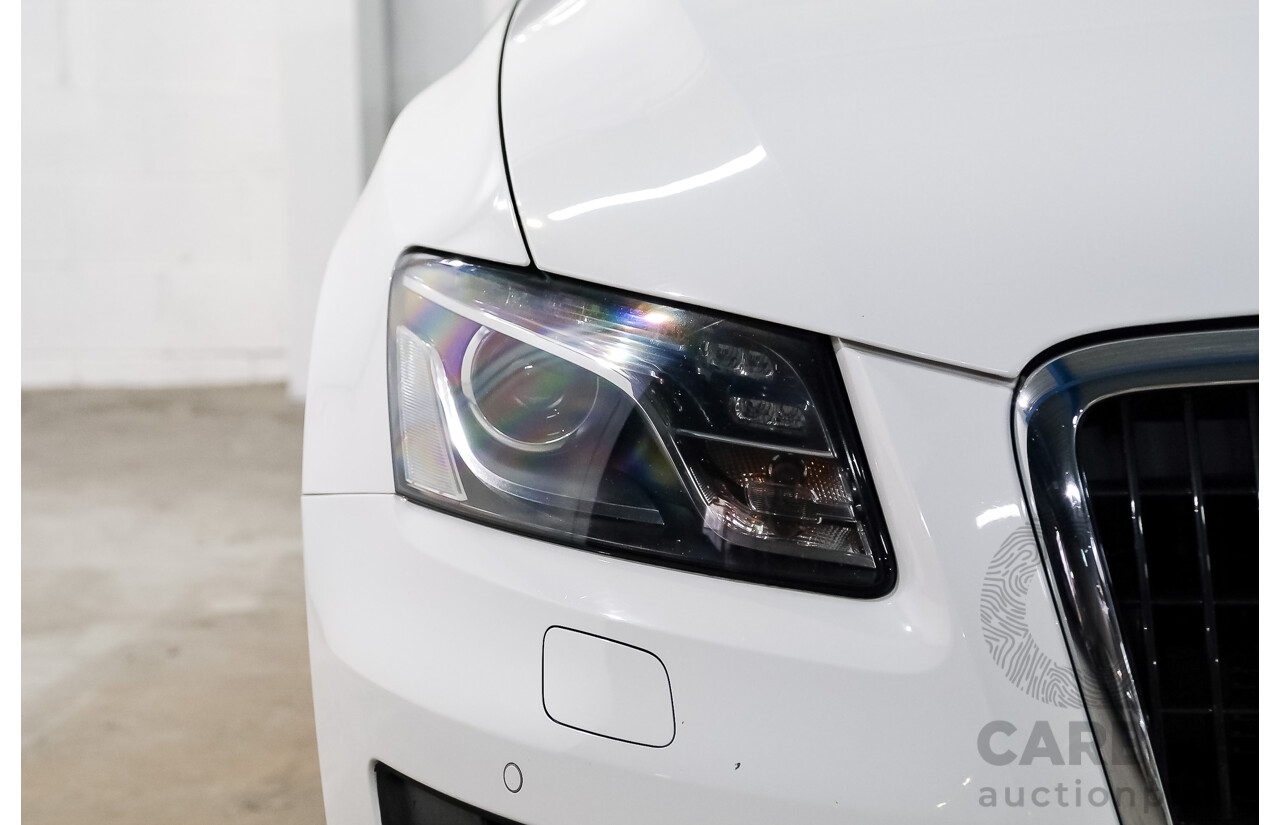 12/2011 Audi Q5 3.0 TDI Quattro 8R MY12 4d Wagon Ibis White  Diesel Turbo 3.0L