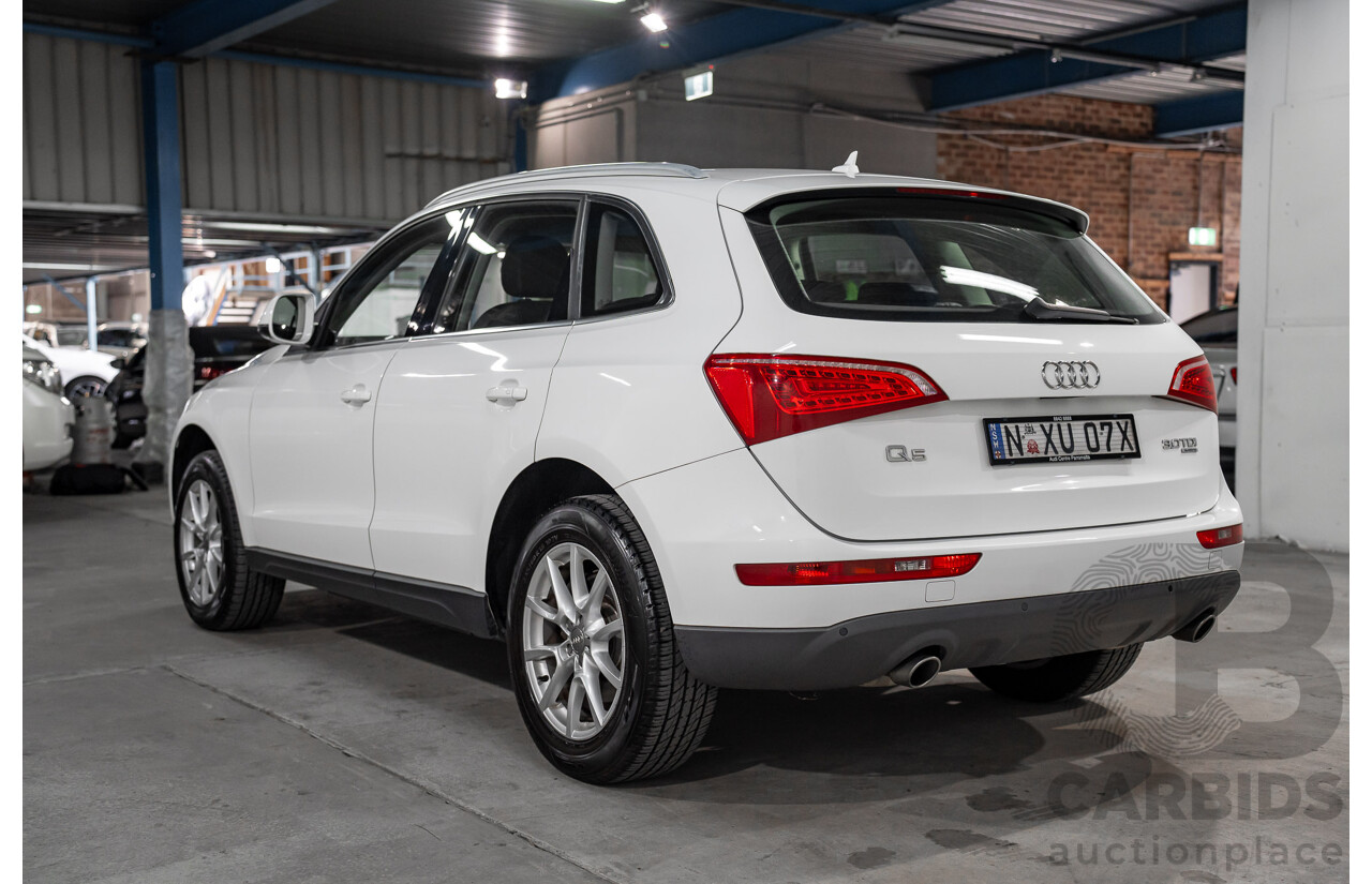 12/2011 Audi Q5 3.0 TDI Quattro 8R MY12 4d Wagon Ibis White  Diesel Turbo 3.0L
