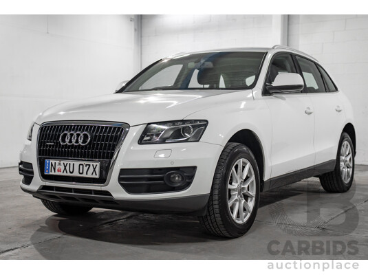 12/2011 Audi Q5 3.0 TDI Quattro 8R MY12 4d Wagon Ibis White  Diesel Turbo 3.0L