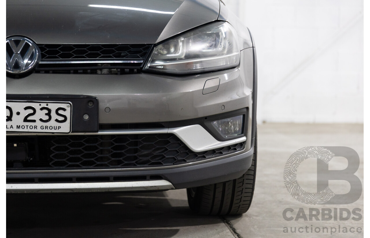02/2016 Volkswagen Golf ALLTRACK 132 TSI AWD AU MY16 4D Wagon Limestone Grey Metallic Turbo 1.8L