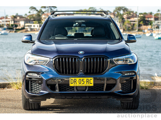 1661666 · 05/2021 BMW X5 M50i AWD G05 4D Wagon Tansanit Blue Metallic Twin Turbo 4.4L V8