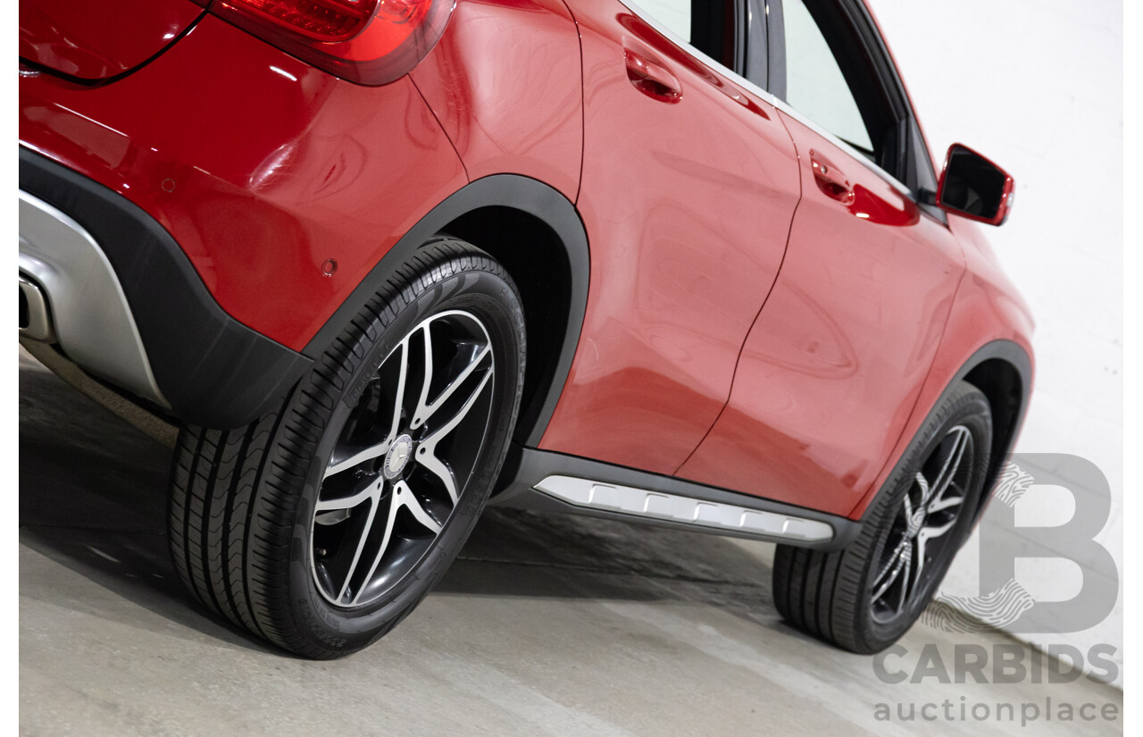 10/2016 Mercedes-Benz Gla 180 FWD X156 MY17 4D Wagon Jupiter Red Turbo 1.6L