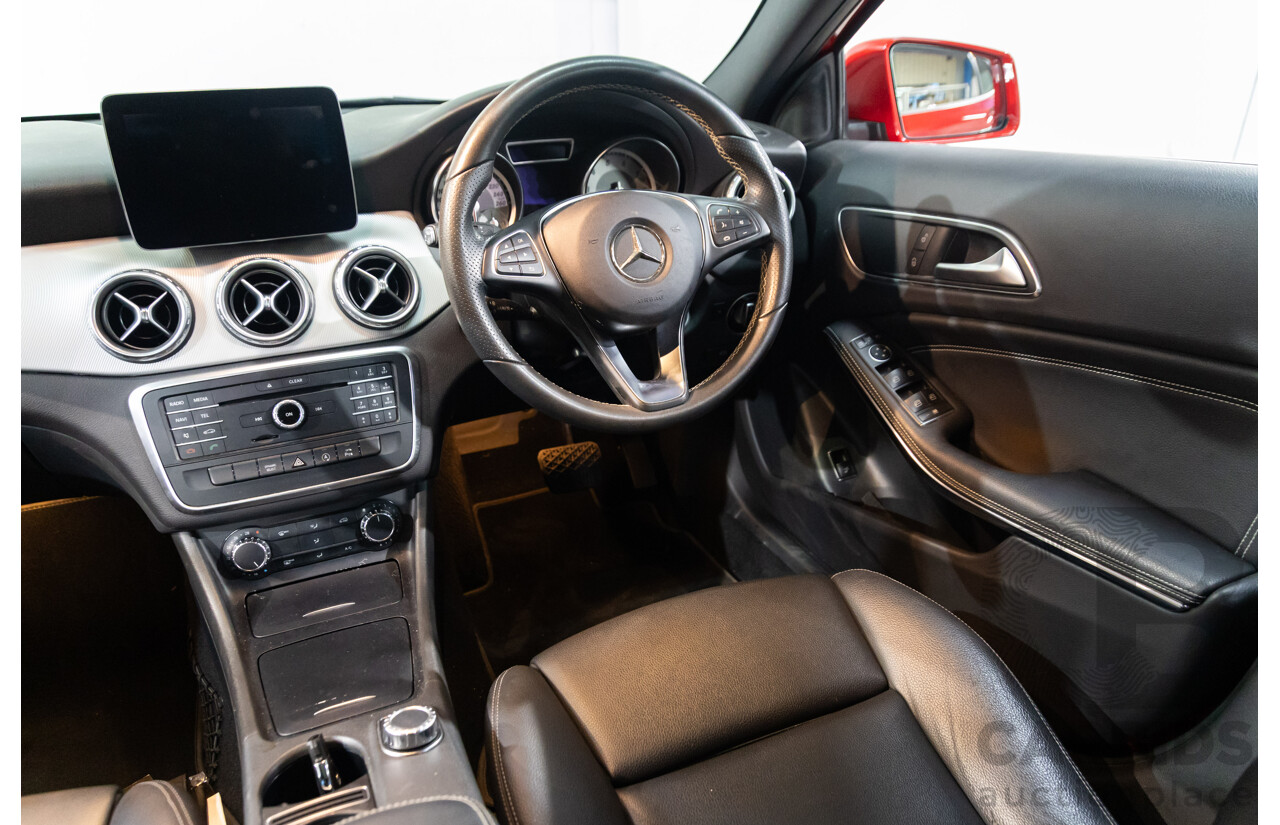 10/2016 Mercedes-Benz Gla 180 FWD X156 MY17 4D Wagon Jupiter Red Turbo 1.6L