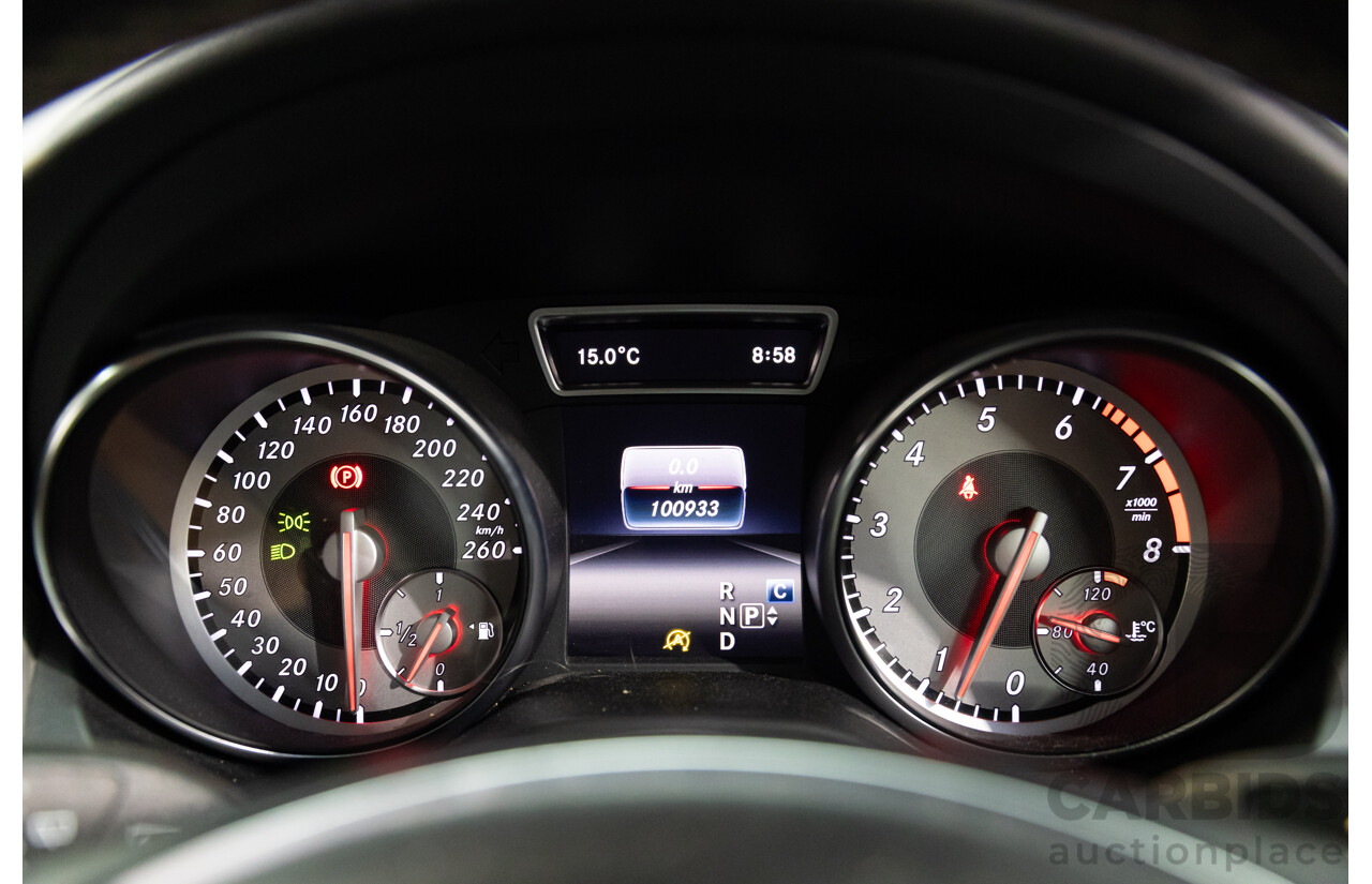 10/2016 Mercedes-Benz Gla 180 FWD X156 MY17 4D Wagon Jupiter Red Turbo 1.6L