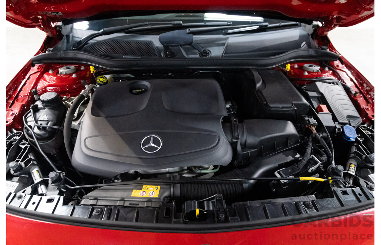 10/2016 Mercedes-Benz Gla 180 FWD X156 MY17 4D Wagon Jupiter Red Turbo 1.6L