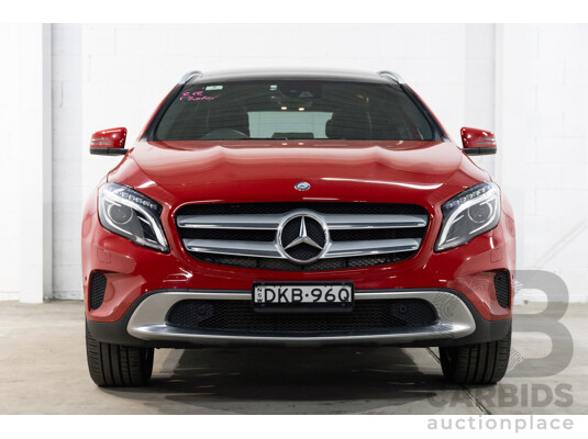 1661076 · 10/2016 Mercedes-Benz Gla 180 FWD X156 MY17 4D Wagon Jupiter Red Turbo 1.6L