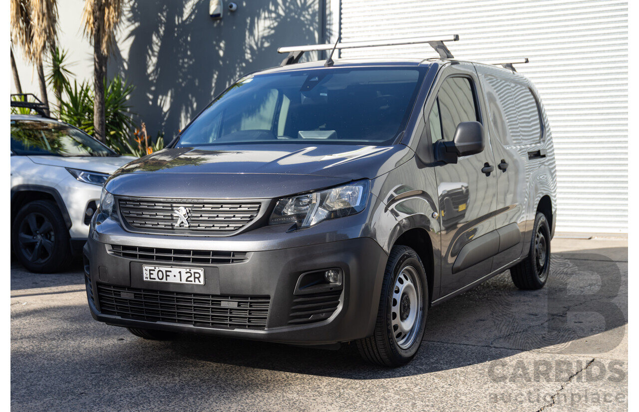 07/2021 Peugeot Partner 130 THP STANDARD (L1) FWD KP MY20 3D Van Grey Turbo 1.2L