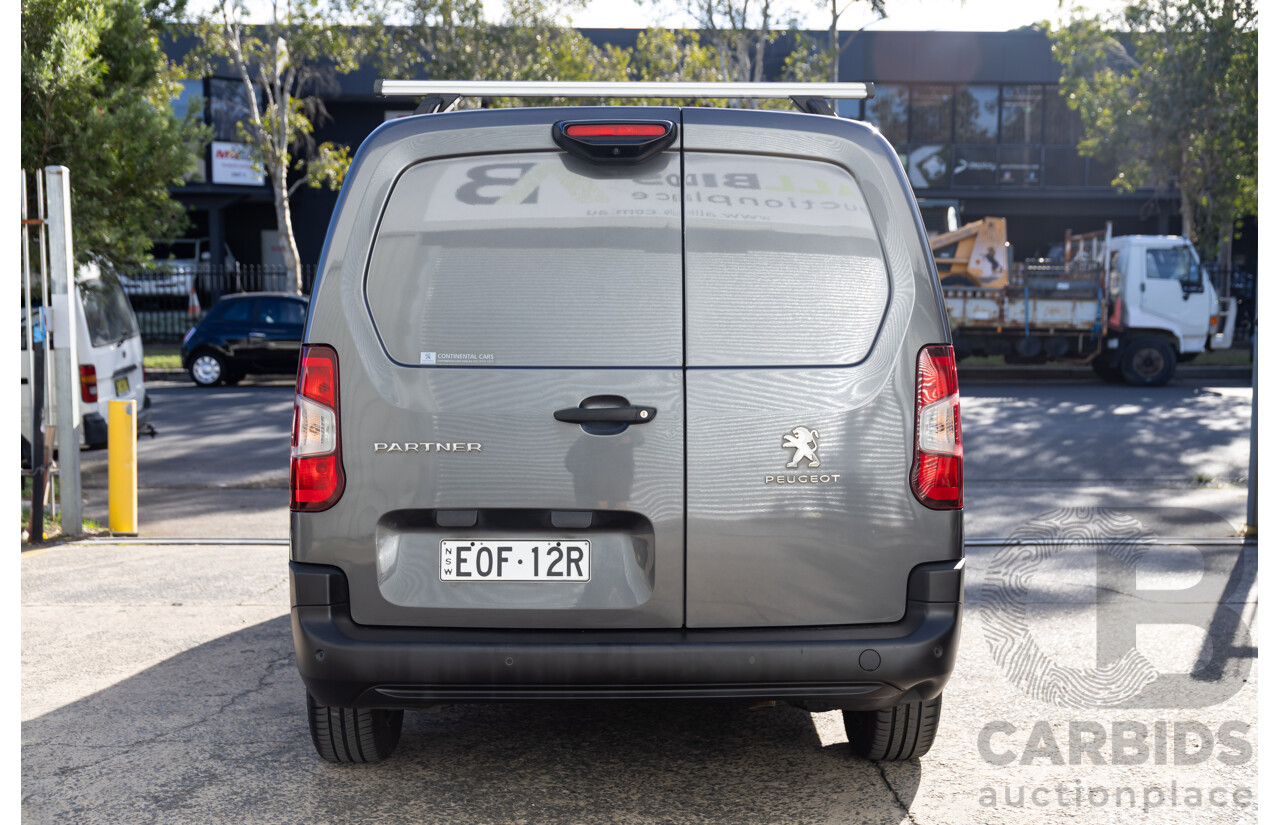 07/2021 Peugeot Partner 130 THP STANDARD (L1) FWD KP MY20 3D Van Grey Turbo 1.2L