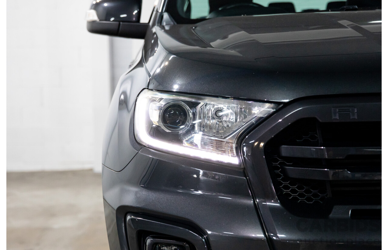 11/2018 Ford Ranger WILDTRAK 2.0 (4x4) 4x4 PX MKIII MY19 Double Cab P/Up Magentic Grey Diesel Twin Turbo 2.0L