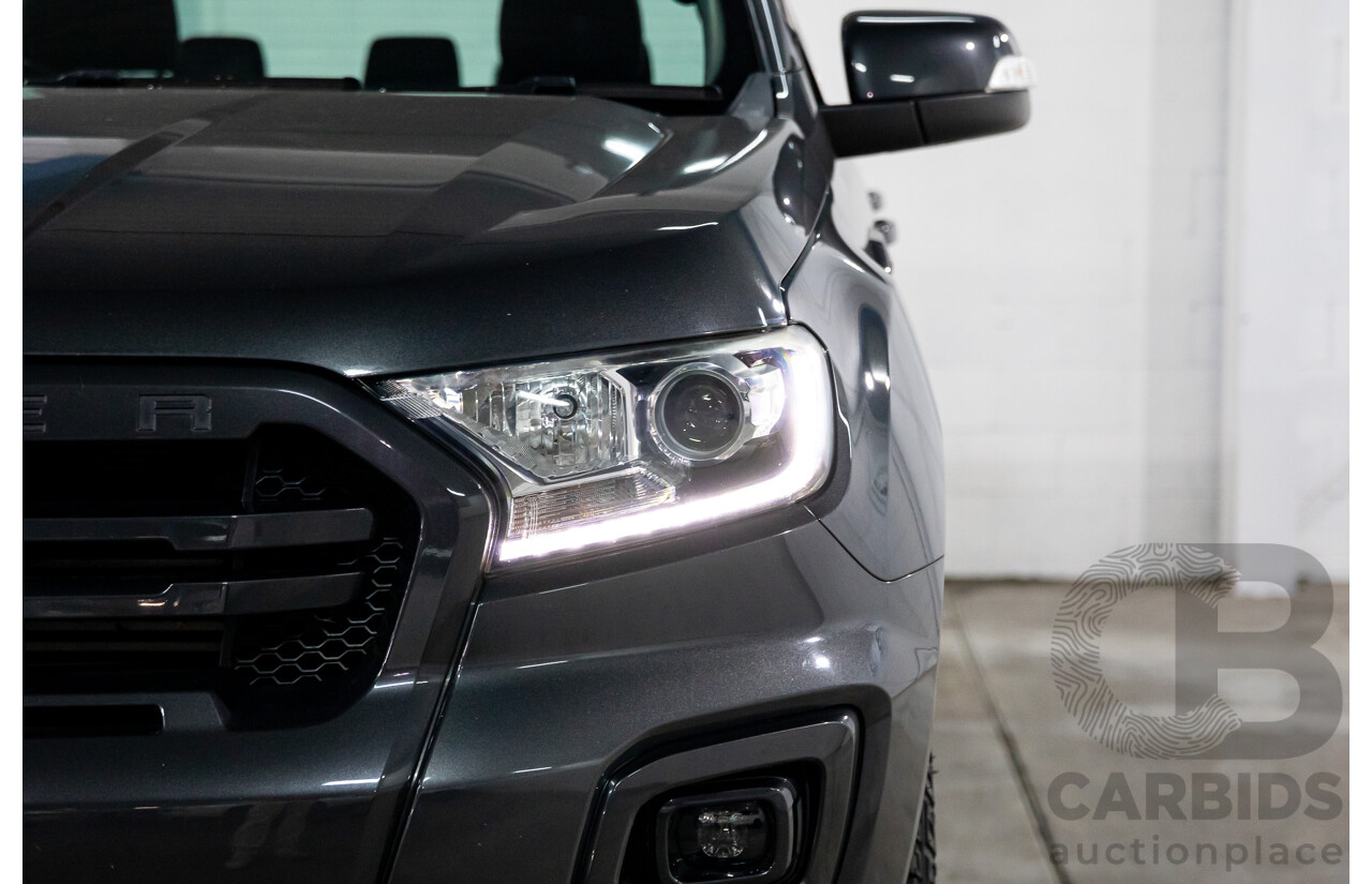 11/2018 Ford Ranger WILDTRAK 2.0 (4x4) 4x4 PX MKIII MY19 Double Cab P/Up Magentic Grey Diesel Twin Turbo 2.0L