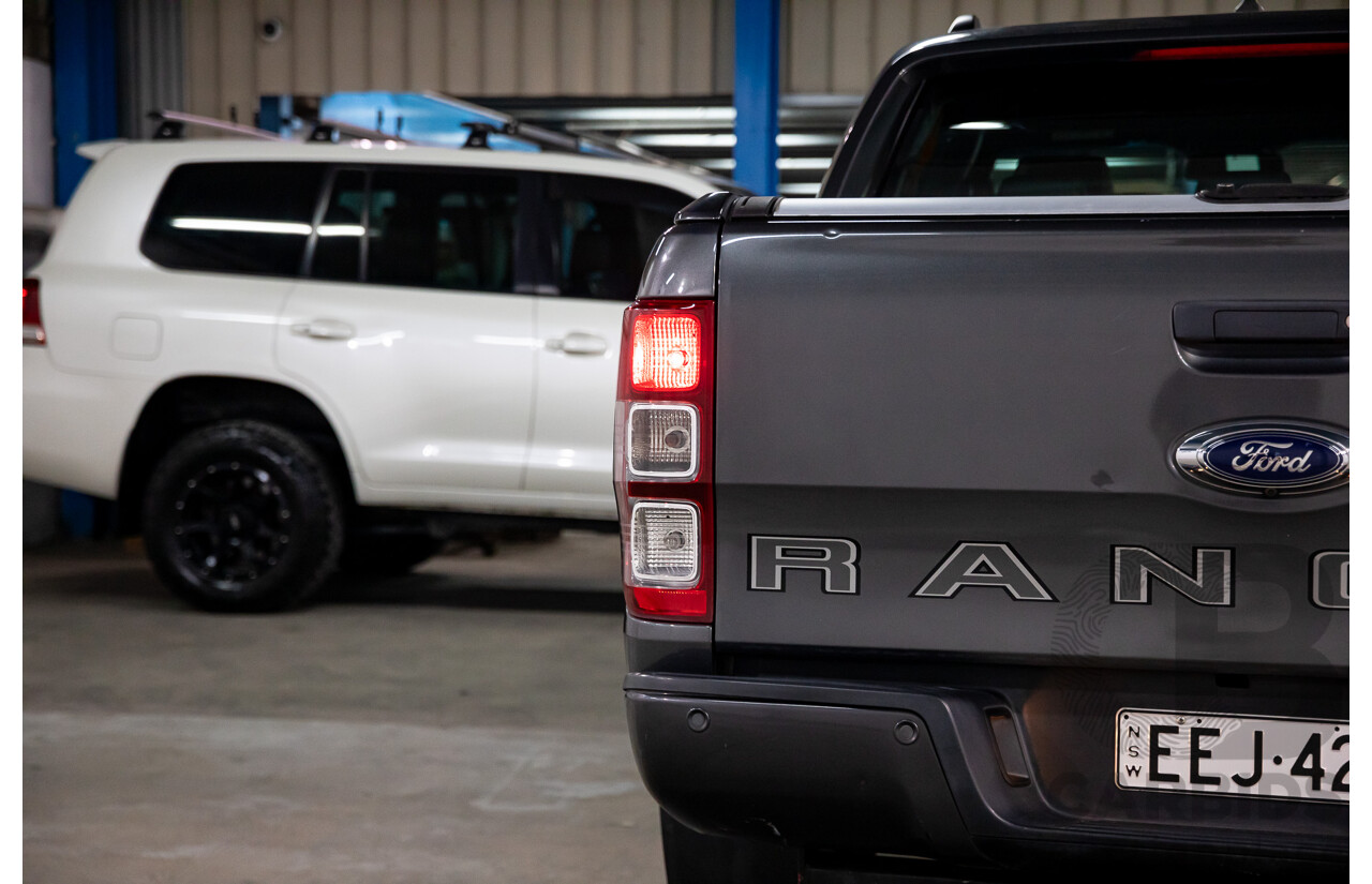 11/2018 Ford Ranger WILDTRAK 2.0 (4x4) 4x4 PX MKIII MY19 Double Cab P/Up Magentic Grey Diesel Twin Turbo 2.0L