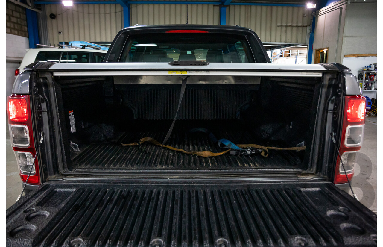 11/2018 Ford Ranger WILDTRAK 2.0 (4x4) 4x4 PX MKIII MY19 Double Cab P/Up Magentic Grey Diesel Twin Turbo 2.0L