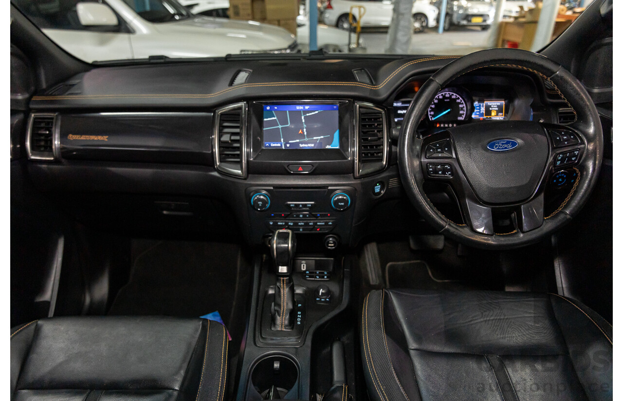 11/2018 Ford Ranger WILDTRAK 2.0 (4x4) 4x4 PX MKIII MY19 Double Cab P/Up Magentic Grey Diesel Twin Turbo 2.0L