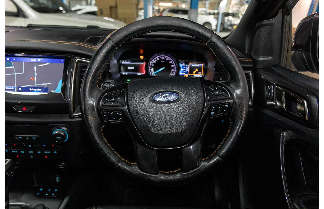 11/2018 Ford Ranger WILDTRAK 2.0 (4x4) 4x4 PX MKIII MY19 Double Cab P/Up Magentic Grey Diesel Twin Turbo 2.0L