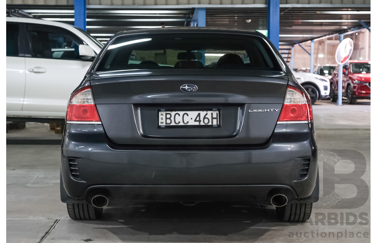 05/2007 Subaru Liberty 3.0r-B MY07 4d Wagon Diamond Gray 3.0L