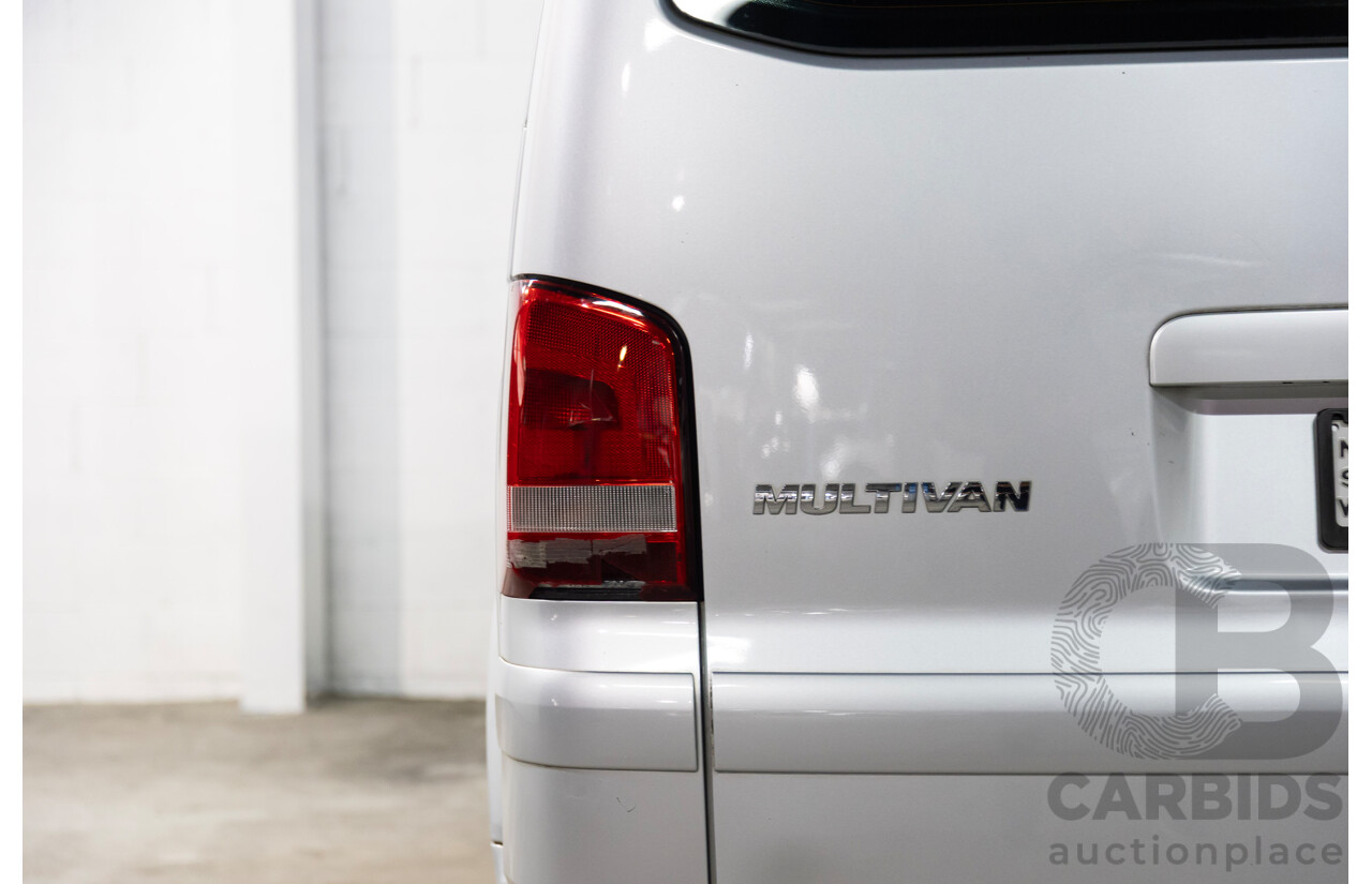 05/2013 Volkswagen Multivan COMFORTLINE TDI340 FWD T5 MY13 4D Wagon Silver Or Chrome 2.0L