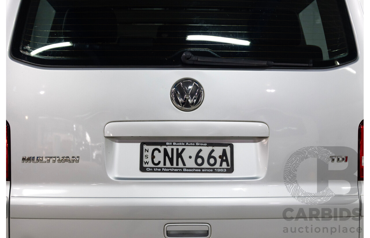 05/2013 Volkswagen Multivan COMFORTLINE TDI340 FWD T5 MY13 4D Wagon Silver Or Chrome 2.0L