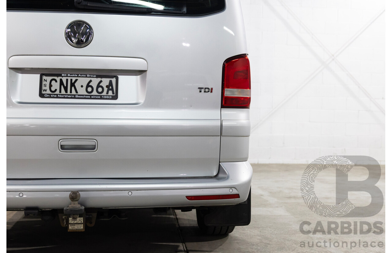 05/2013 Volkswagen Multivan COMFORTLINE TDI340 FWD T5 MY13 4D Wagon Silver Or Chrome 2.0L