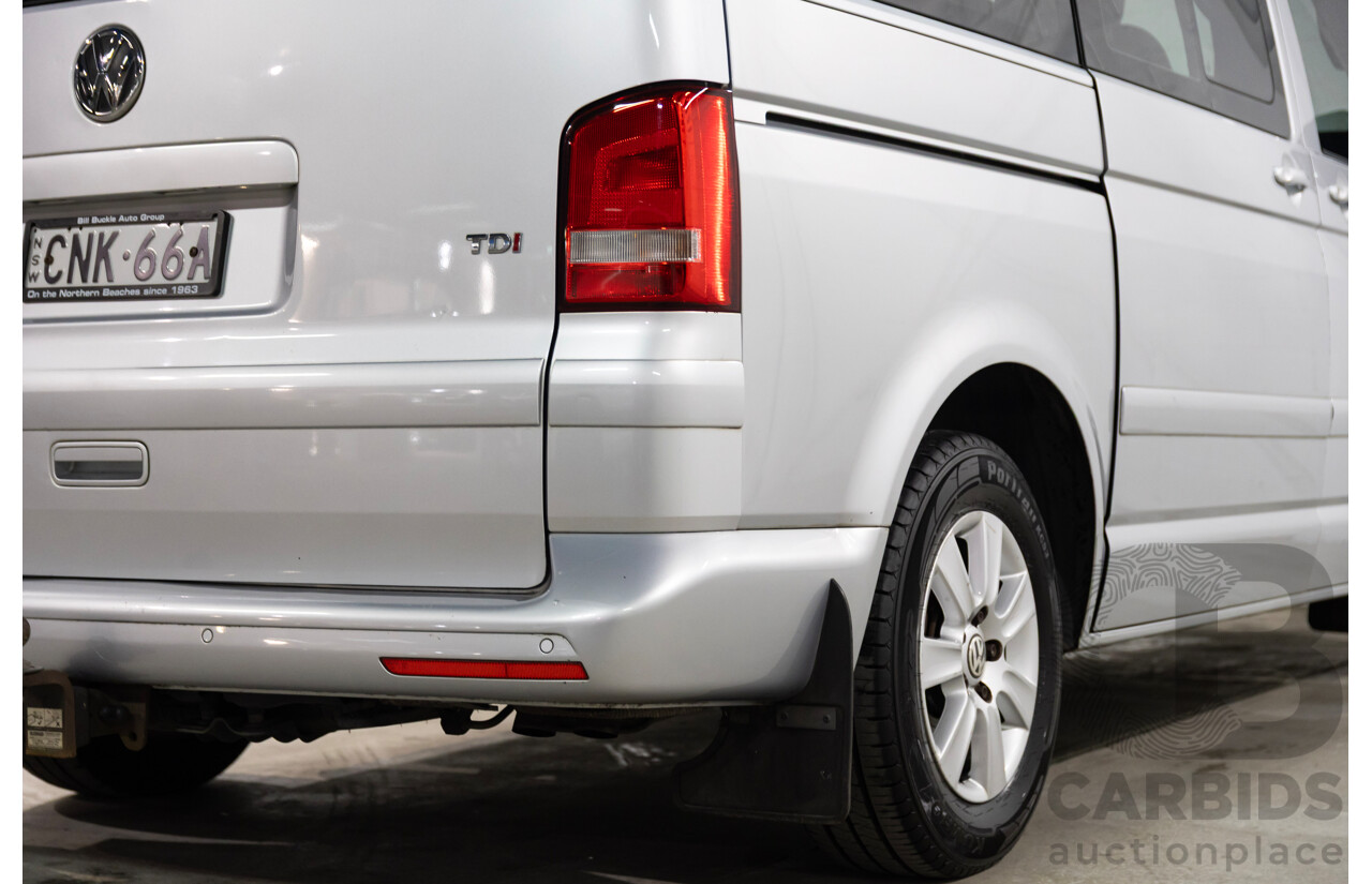 05/2013 Volkswagen Multivan COMFORTLINE TDI340 FWD T5 MY13 4D Wagon Silver Or Chrome 2.0L