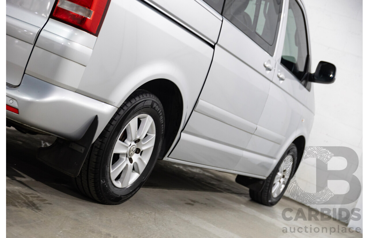 05/2013 Volkswagen Multivan COMFORTLINE TDI340 FWD T5 MY13 4D Wagon Silver Or Chrome 2.0L