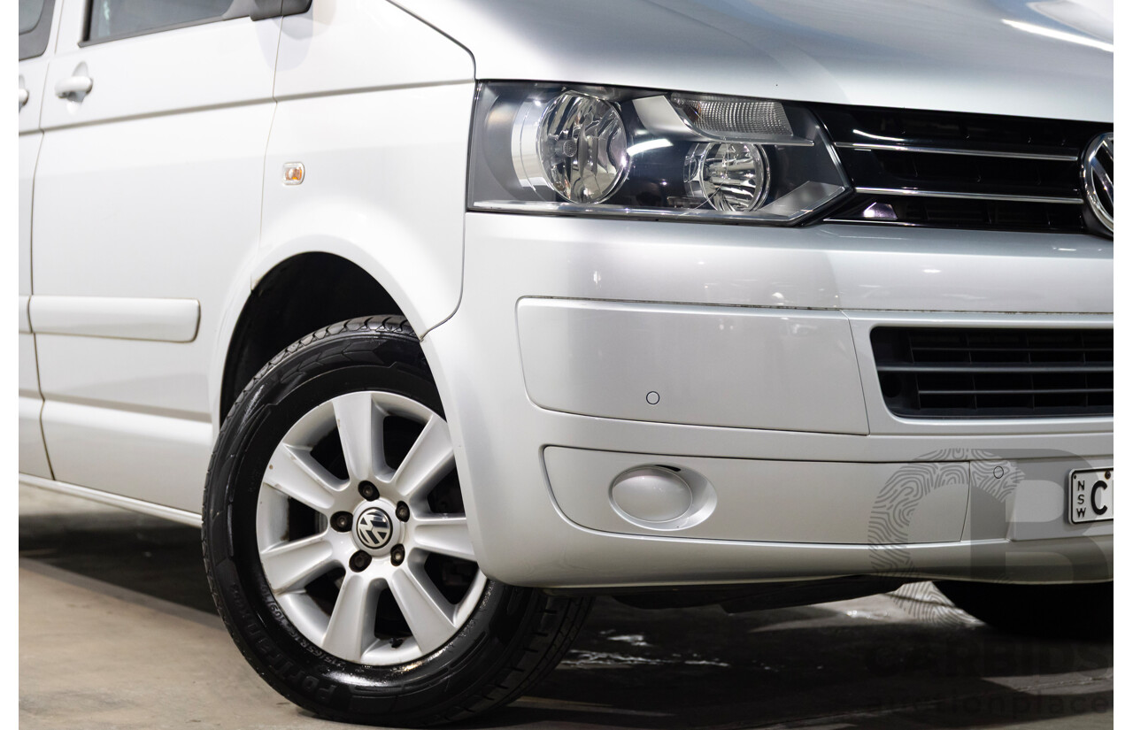 05/2013 Volkswagen Multivan COMFORTLINE TDI340 FWD T5 MY13 4D Wagon Silver Or Chrome 2.0L