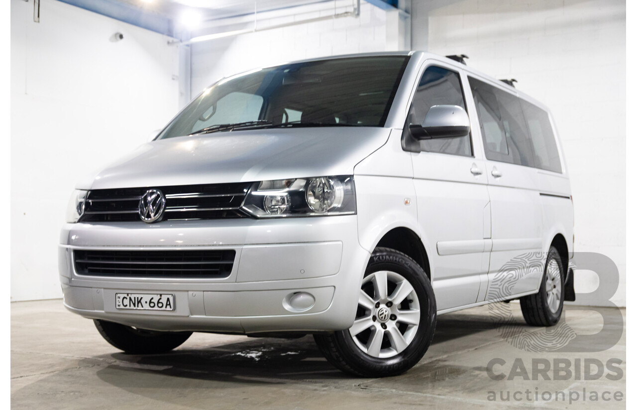 05/2013 Volkswagen Multivan COMFORTLINE TDI340 FWD T5 MY13 4D Wagon Silver Or Chrome 2.0L