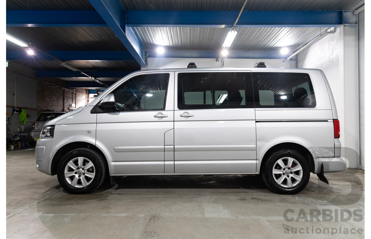 05/2013 Volkswagen Multivan COMFORTLINE TDI340 FWD T5 MY13 4D Wagon Silver Or Chrome 2.0L