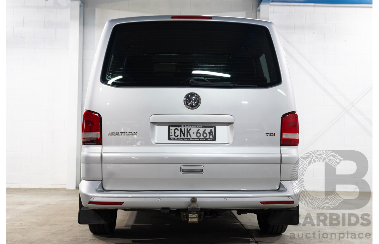 05/2013 Volkswagen Multivan COMFORTLINE TDI340 FWD T5 MY13 4D Wagon Silver Or Chrome 2.0L