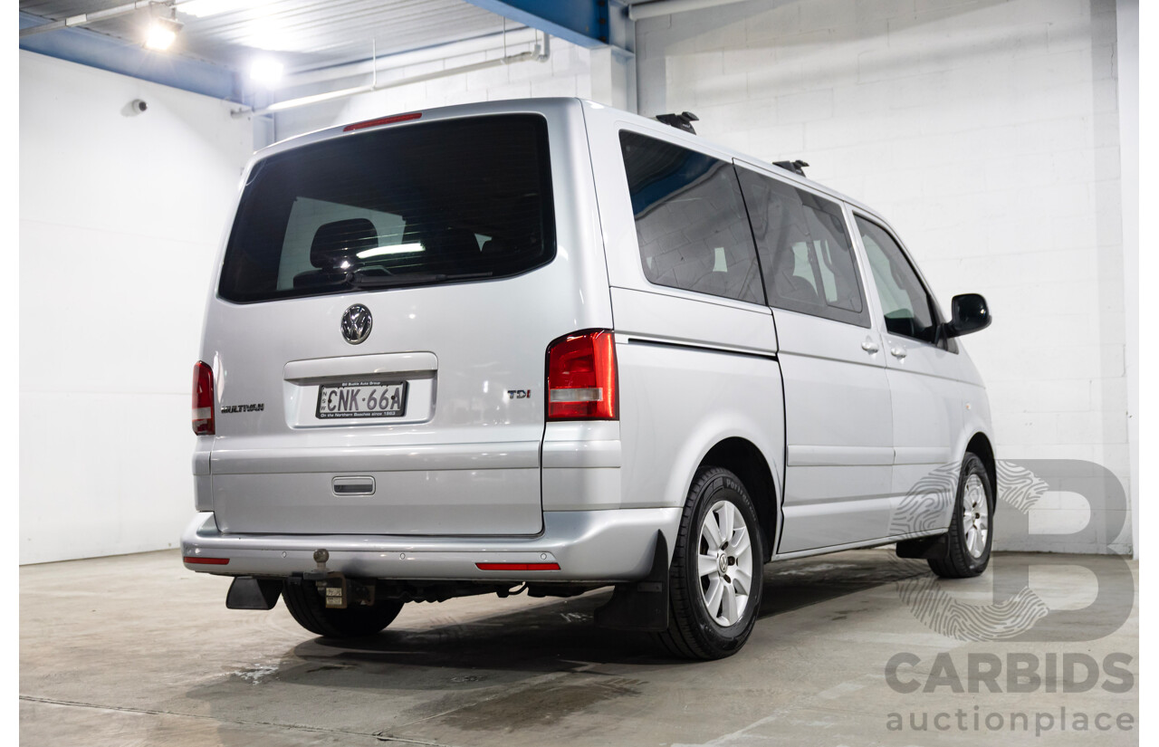 05/2013 Volkswagen Multivan COMFORTLINE TDI340 FWD T5 MY13 4D Wagon Silver Or Chrome 2.0L