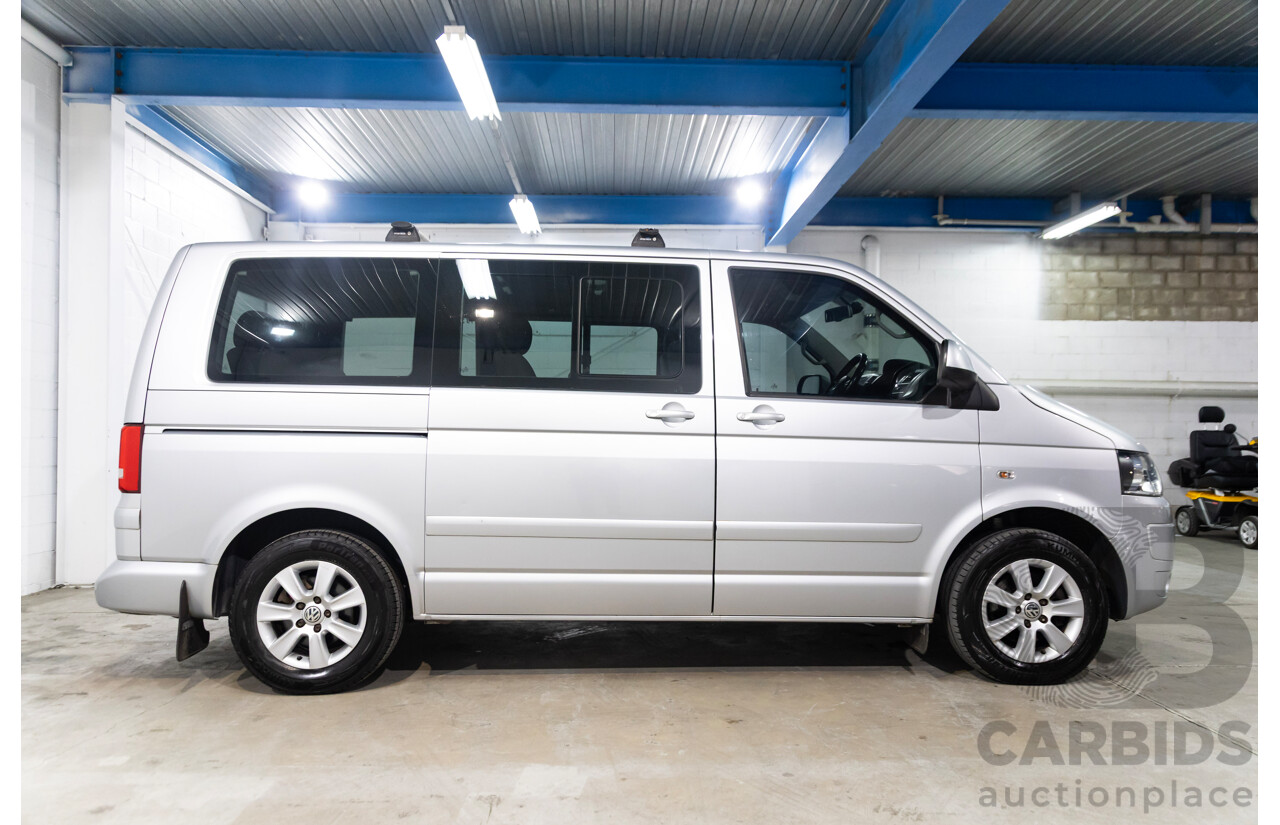 05/2013 Volkswagen Multivan COMFORTLINE TDI340 FWD T5 MY13 4D Wagon Silver Or Chrome 2.0L