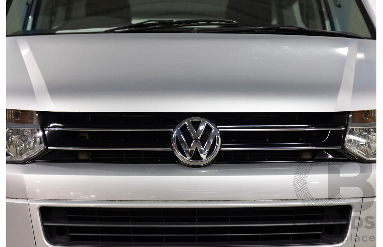 05/2013 Volkswagen Multivan COMFORTLINE TDI340 FWD T5 MY13 4D Wagon Silver Or Chrome 2.0L
