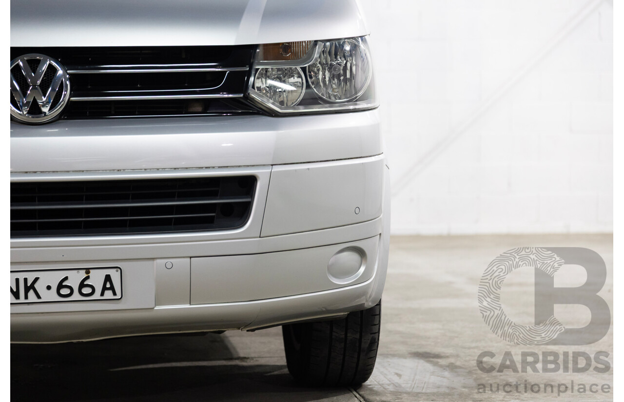 05/2013 Volkswagen Multivan COMFORTLINE TDI340 FWD T5 MY13 4D Wagon Silver Or Chrome 2.0L