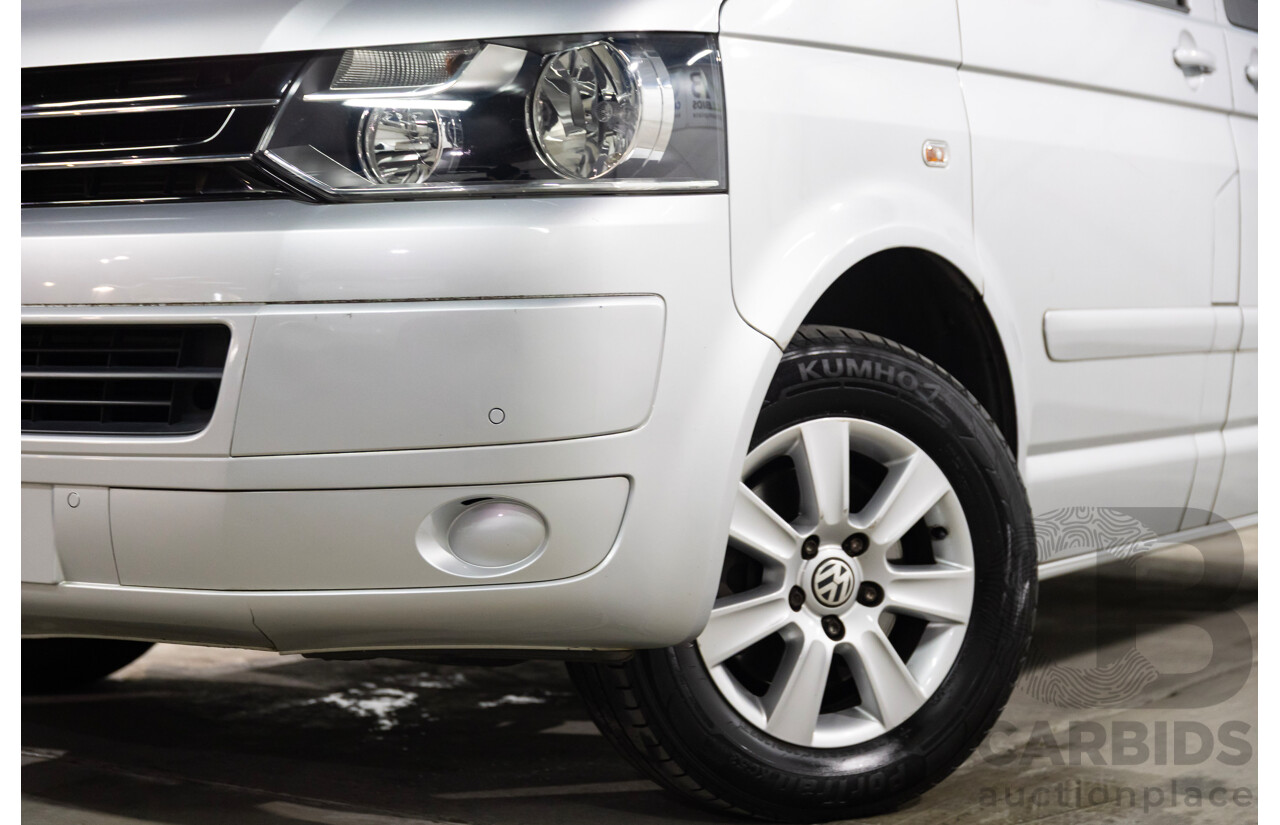 05/2013 Volkswagen Multivan COMFORTLINE TDI340 FWD T5 MY13 4D Wagon Silver Or Chrome 2.0L