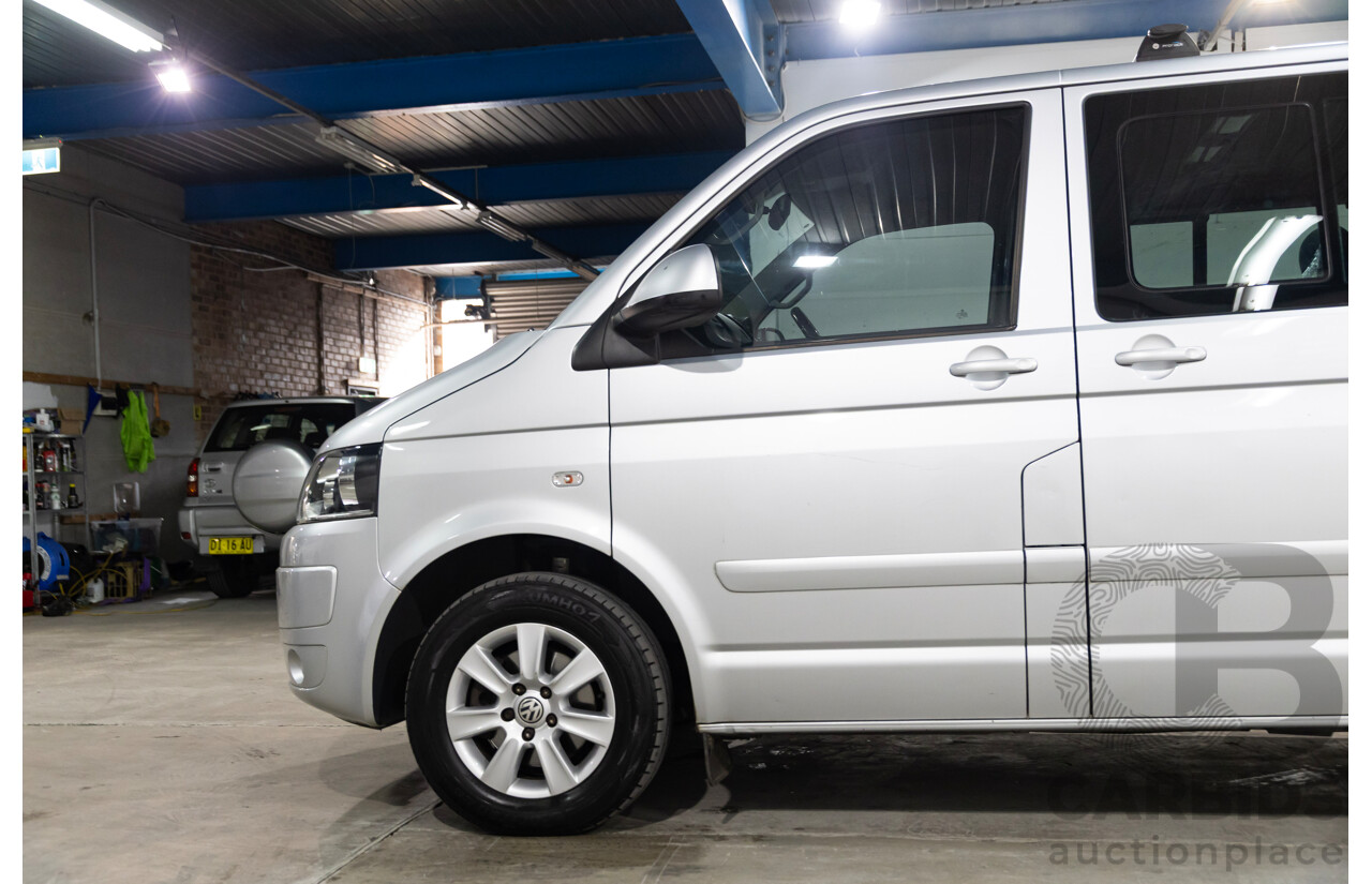 05/2013 Volkswagen Multivan COMFORTLINE TDI340 FWD T5 MY13 4D Wagon Silver Or Chrome 2.0L