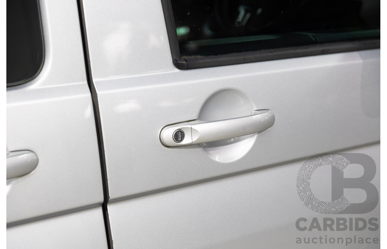 05/2013 Volkswagen Multivan COMFORTLINE TDI340 FWD T5 MY13 4D Wagon Silver Or Chrome 2.0L