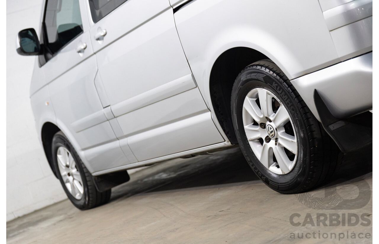 05/2013 Volkswagen Multivan COMFORTLINE TDI340 FWD T5 MY13 4D Wagon Silver Or Chrome 2.0L