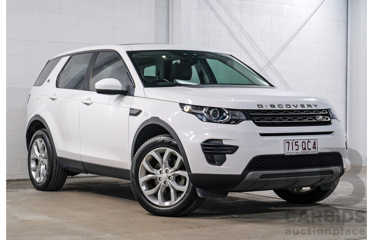 01/2017 Land Rover Discovery Sport TD4 180 SE (AWD) LC MY17 4d Wagon White Turbo Diesel 2.0L 7 Seats