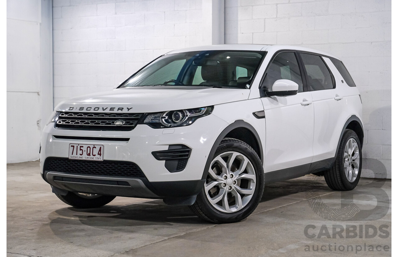 01/2017 Land Rover Discovery Sport TD4 180 SE (AWD) LC MY17 4d Wagon White Turbo Diesel 2.0L 7 Seats